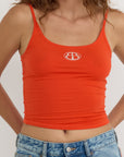 Organic Basics - Core Butterfly Singlet - Vibrant Red -