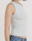 Organic Basics - Core Rib Tank Top - Dewdrop -