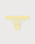 Organic Basics - Mesh Thong - Light Lemon -