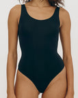 Organic Basics - Smooth Bodysuit - Black -