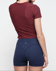 Organic Basics - Active Mesh Tee - Summer Wine -