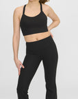 Organic Basics - Active Cross Back Bra - Black -