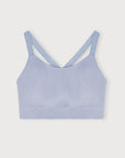Organic Basics - Active Cross Back Bra - Misty Blue -