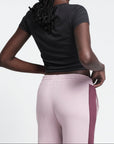 Organic Basics - Active Rib Ruched Tee - Black -