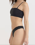 Organic Basics - Bare Thong - Black -