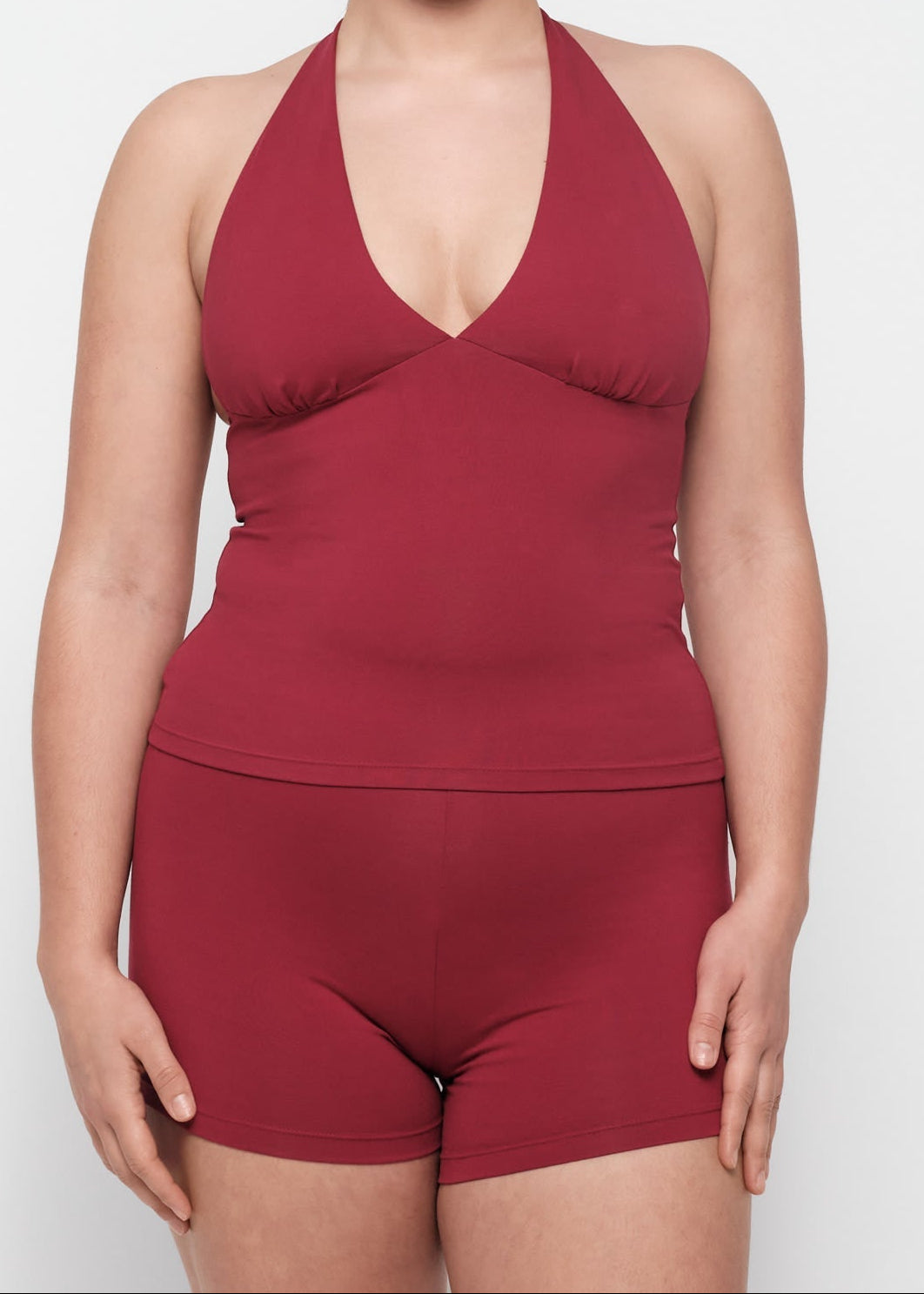 Organic Basics - Core Hot Pants - Hibiscus Kiss -
