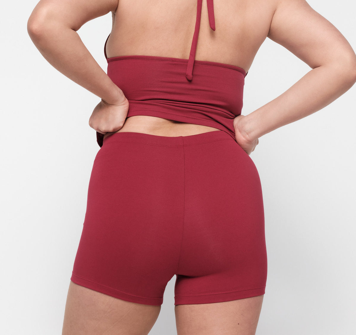 Organic Basics - Core Hot Pants - Hibiscus Kiss -