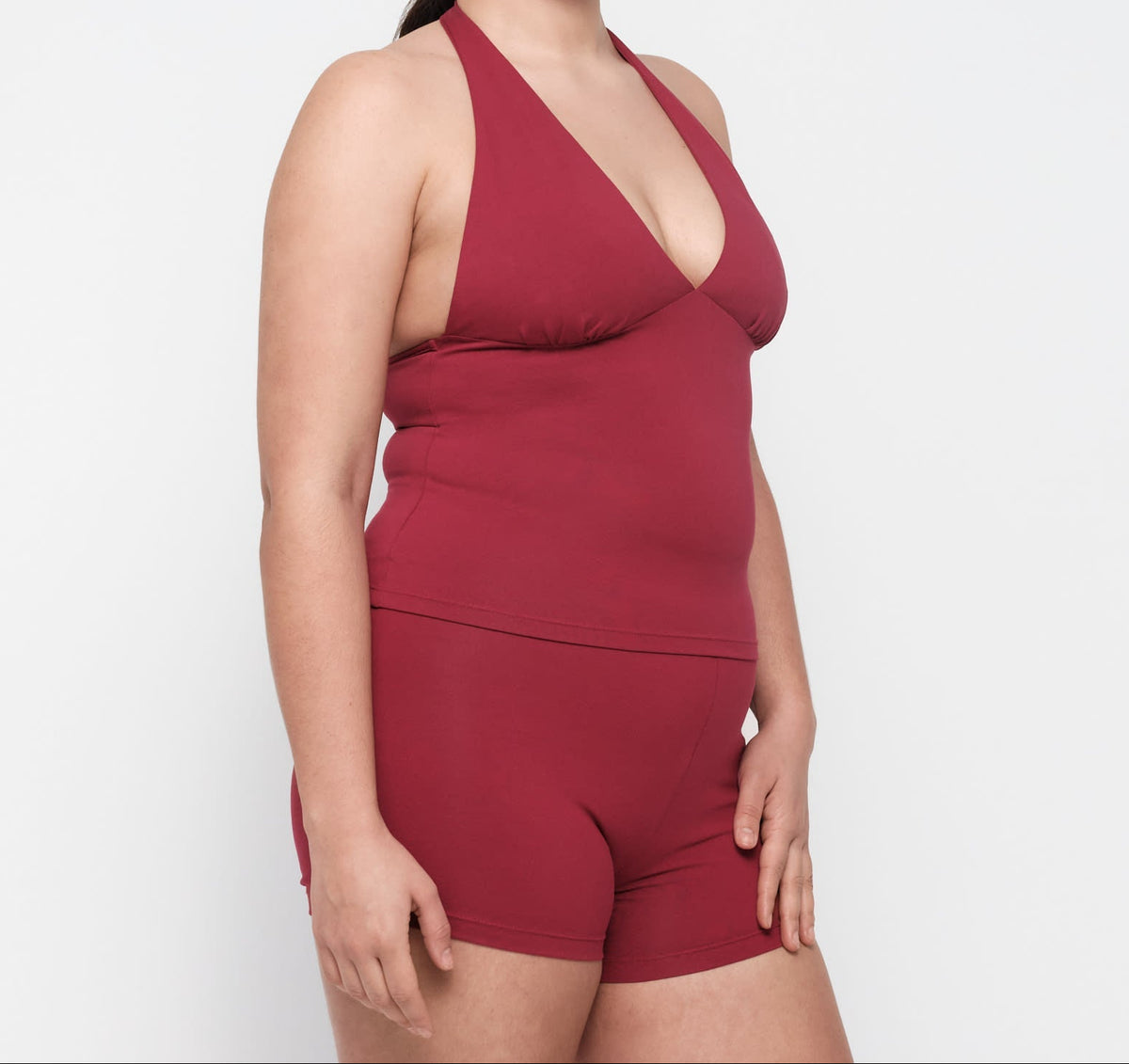Organic Basics - Core Hot Pants - Hibiscus Kiss -