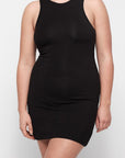 Organic Basics - Core Mini Dress - Black -