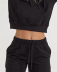 Organic Basics - Weekend Longline Shorts - Black -