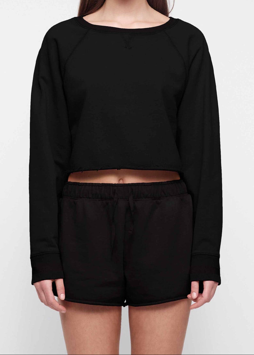 Organic Basics - Weekend Vintage Shorts - Vintage Black -