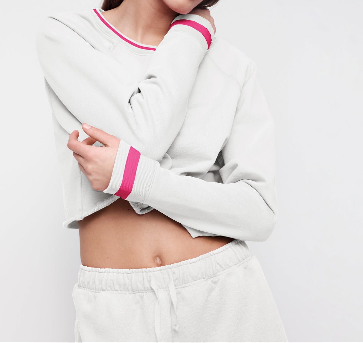 Organic Basics - Weekend Vintage Crewneck - Vintage White -
