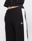 Organic Basics - Track Straight Leg Pants - Black -