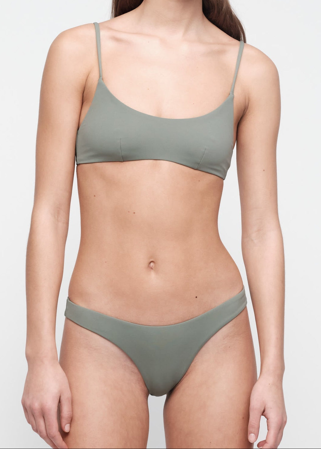 Organic Basics - Swim Cheeky Bikini Bottom - Seaweed -
