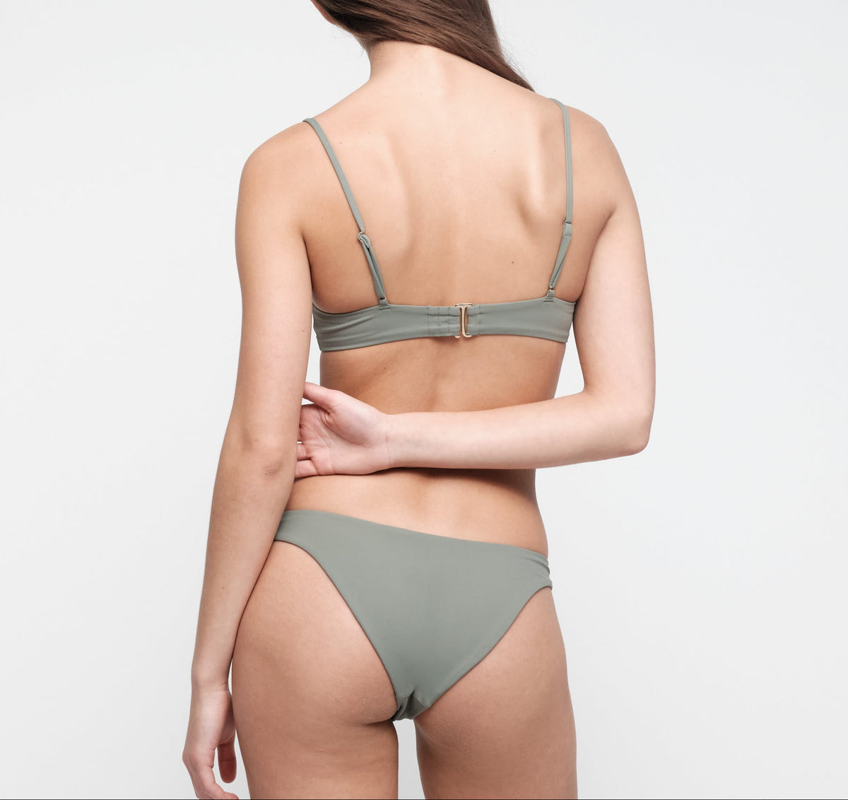 Organic Basics - Swim Scoop Bikini Top - Seaweed -