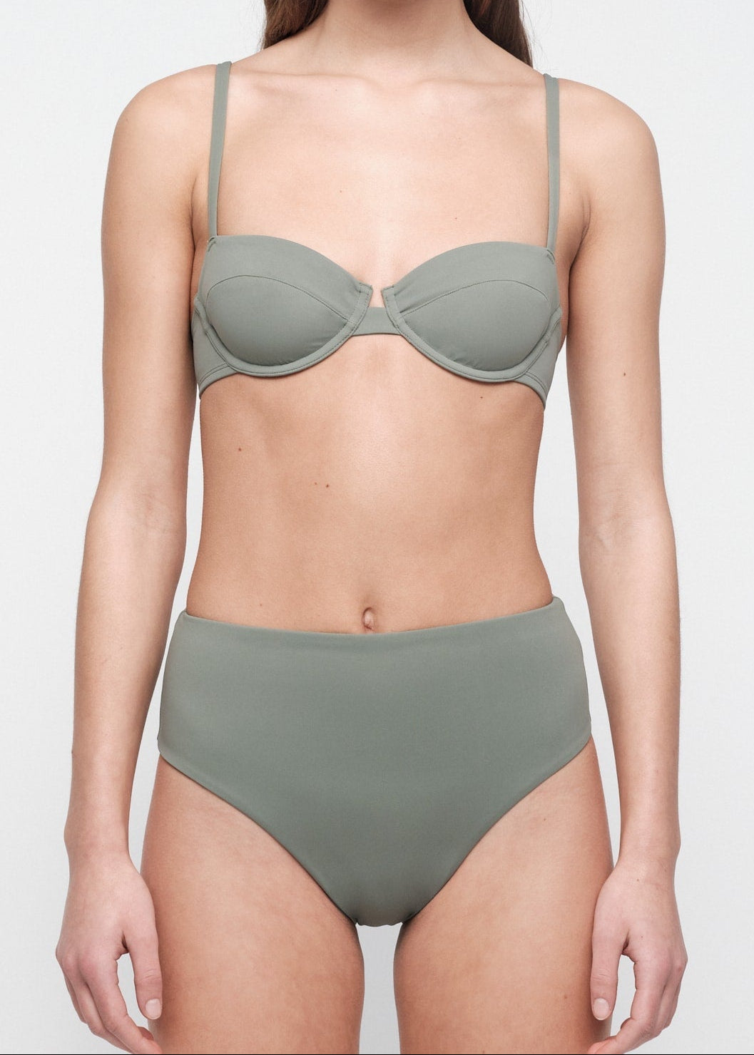 Organic Basics - Swim Underwire Bikini Top - Seaweed -