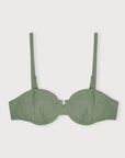 Organic Basics - Swim Underwire Bikini Top - Seaweed -