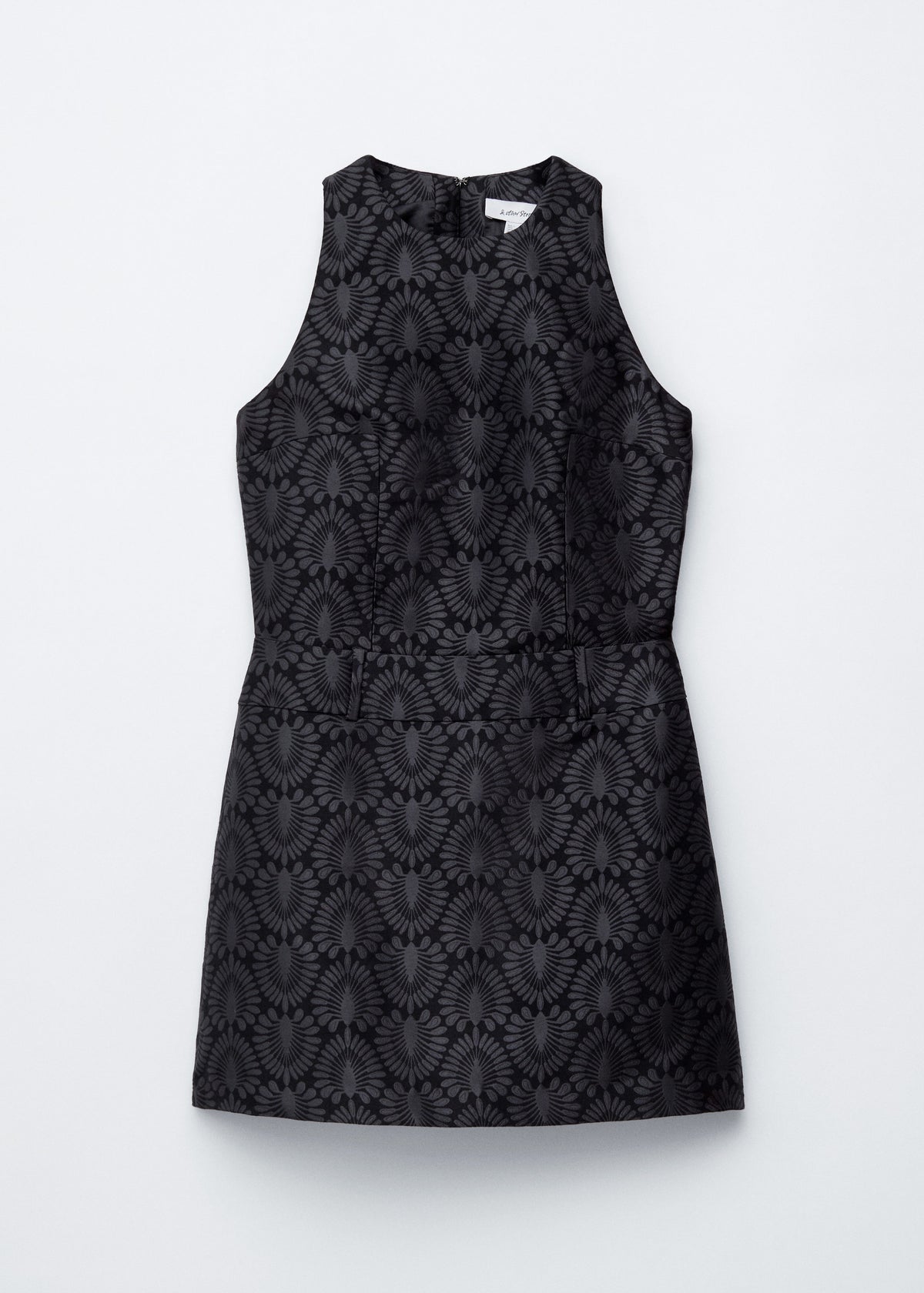 & Other Stories - Felicity Brocade Dress - Black -