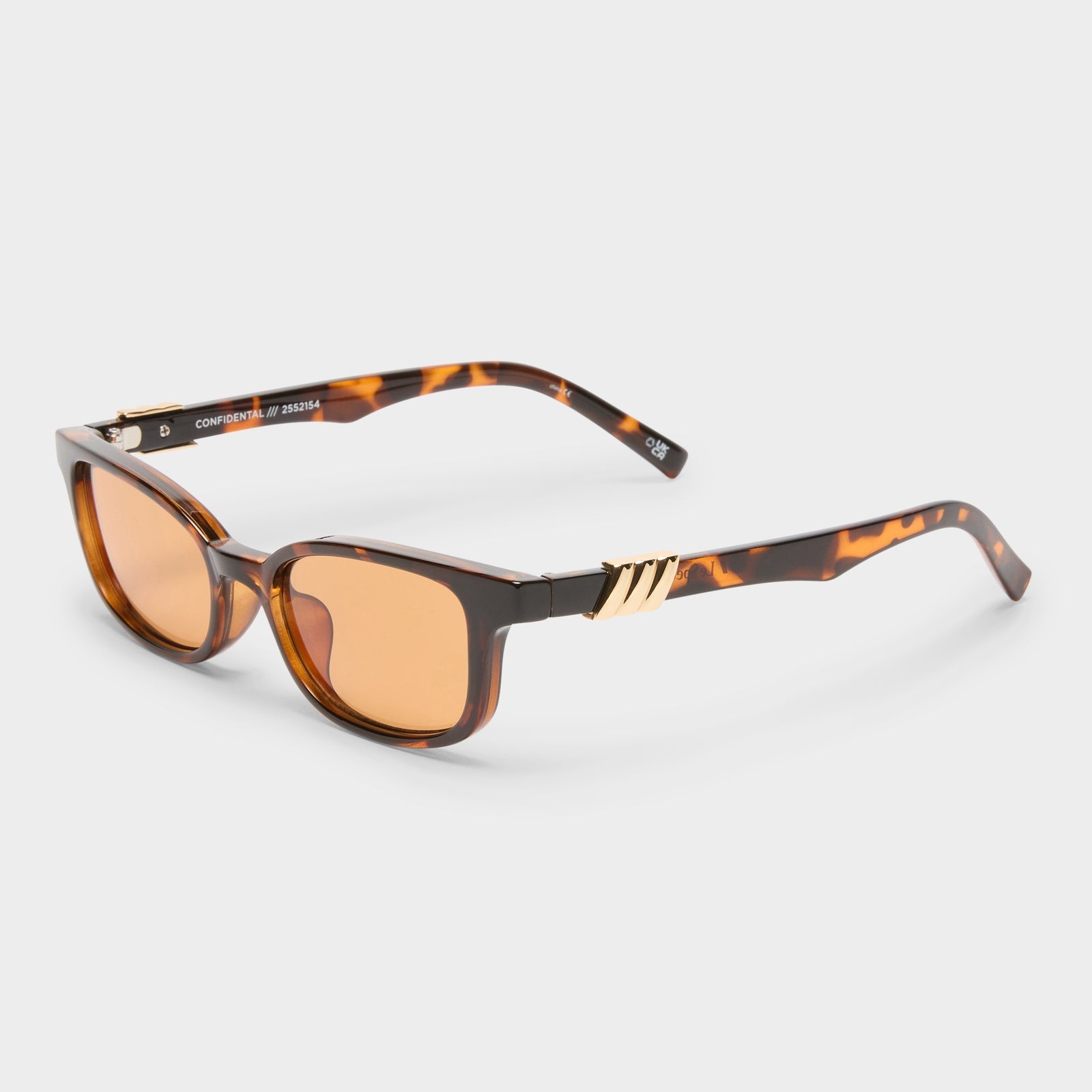 Le Specs - Confidential Sunglasses - Dark Tort -
