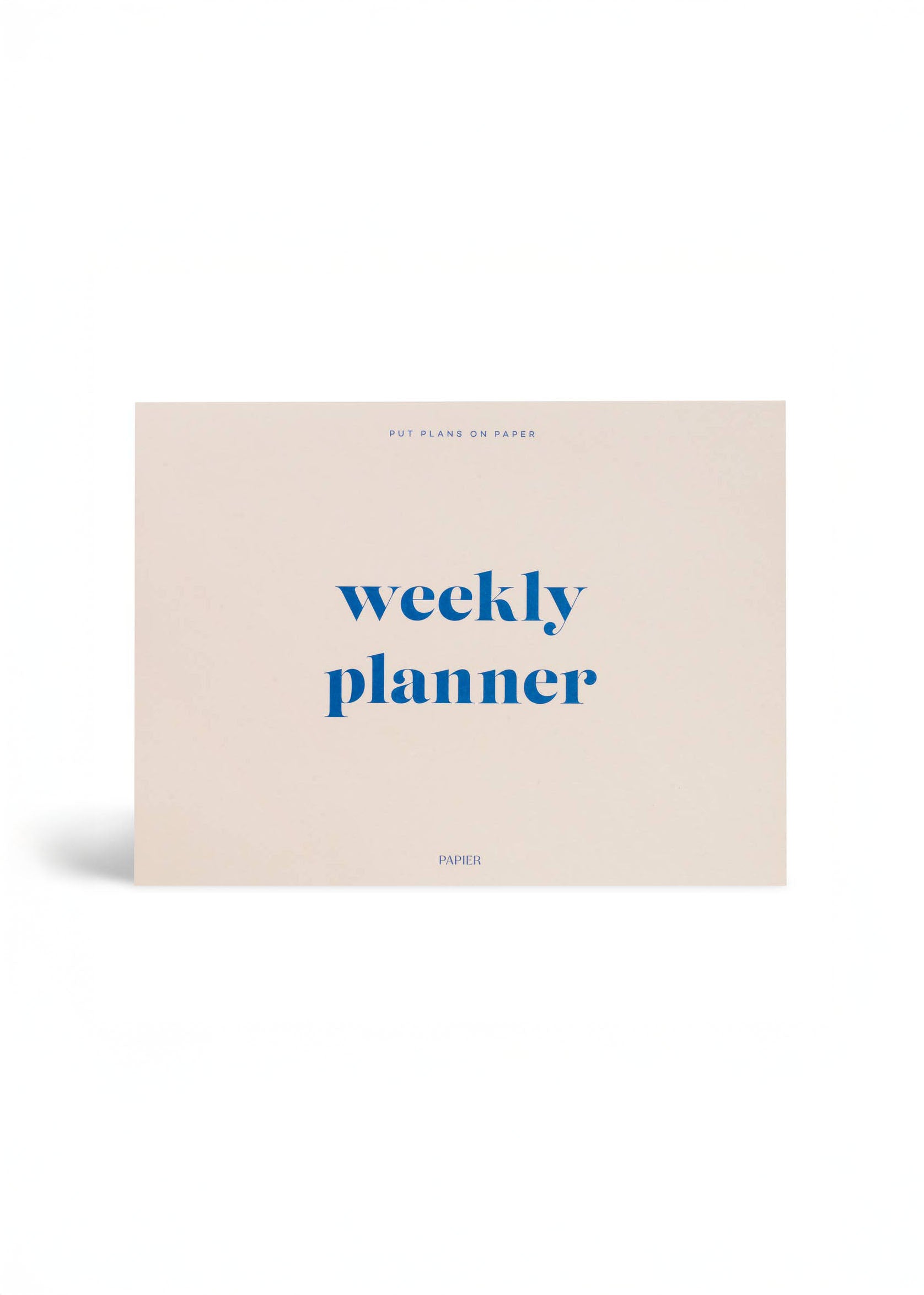 Papier - Joy Weekly Desk Planner -