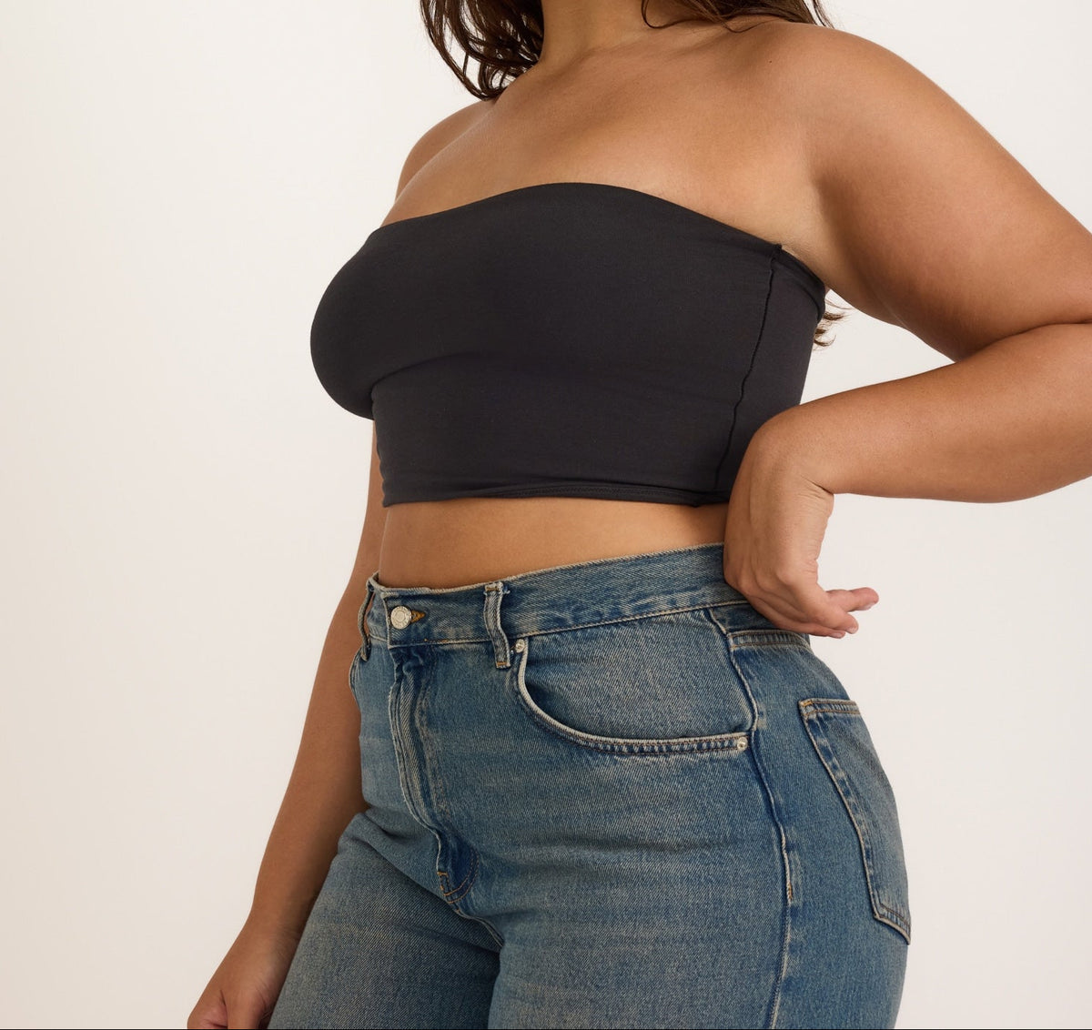 Organic Basics - Flex Tube Top - Black -