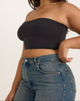 Organic Basics - Flex Tube Top - Black -