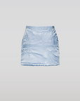 Saemdi - Iris Embroidered Satin Skirt -