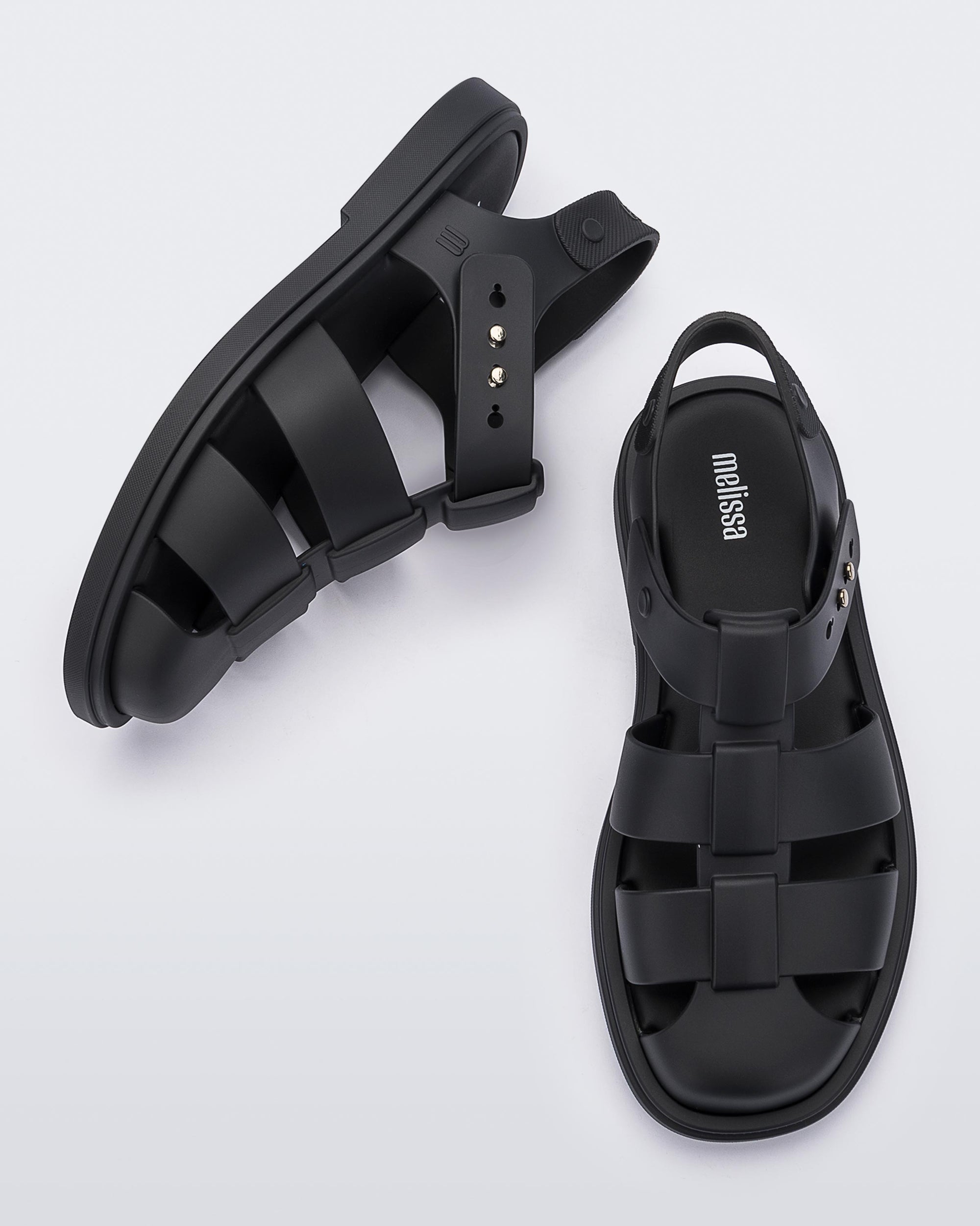 Melissa - Emma Sandal - Black -