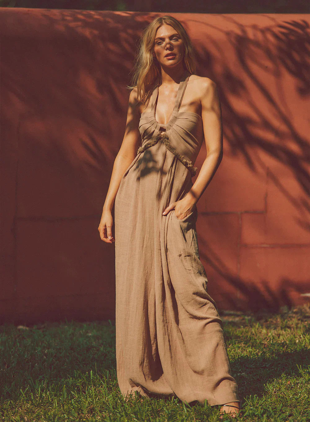 JBQ - Esme Jumpsuit - Latte -