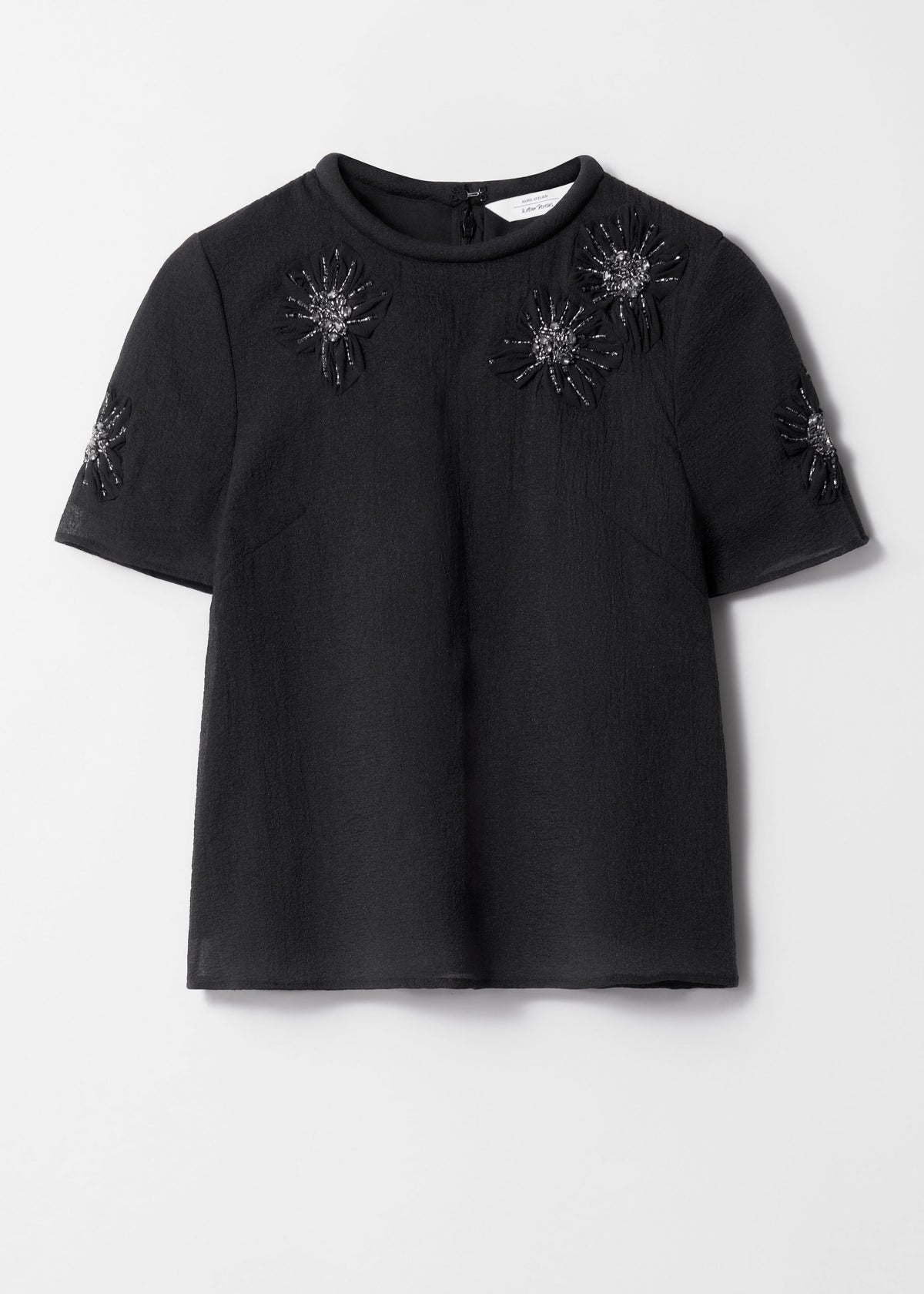 & Other Stories - Caitlyn Top - Black -