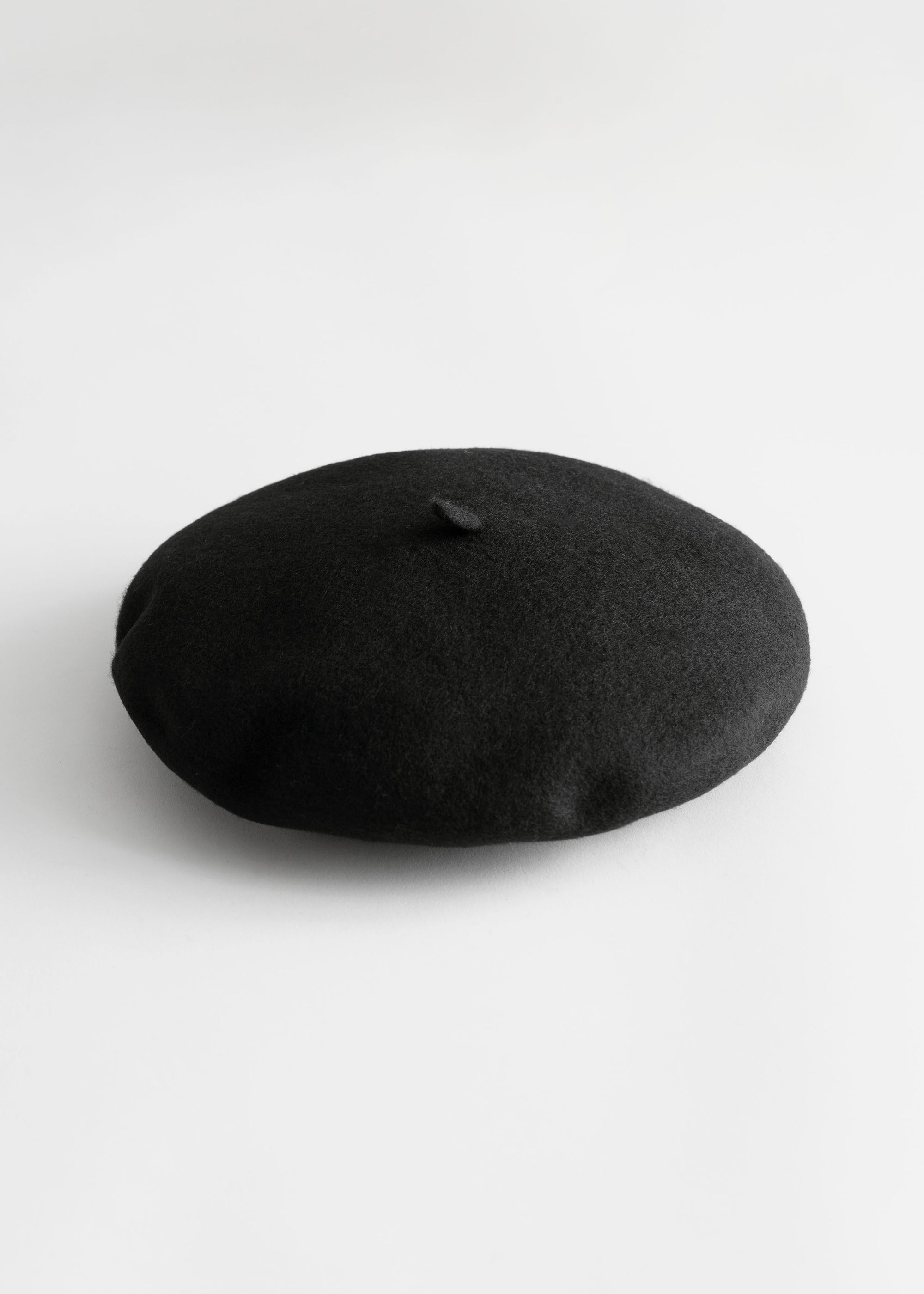 & Other Stories - Gaillac Beret - Black -