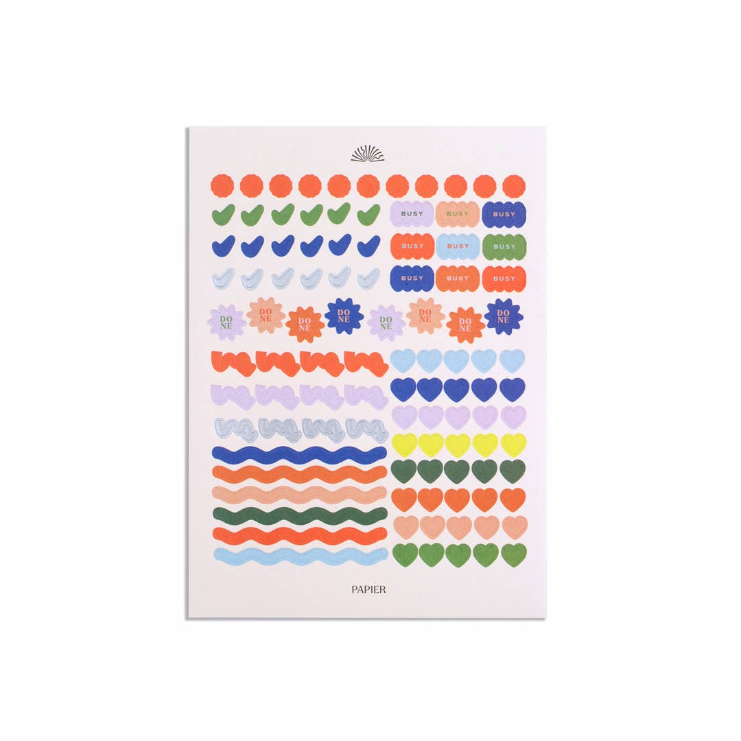 Papier - Stick-to-Its Planner Stickers Silver -