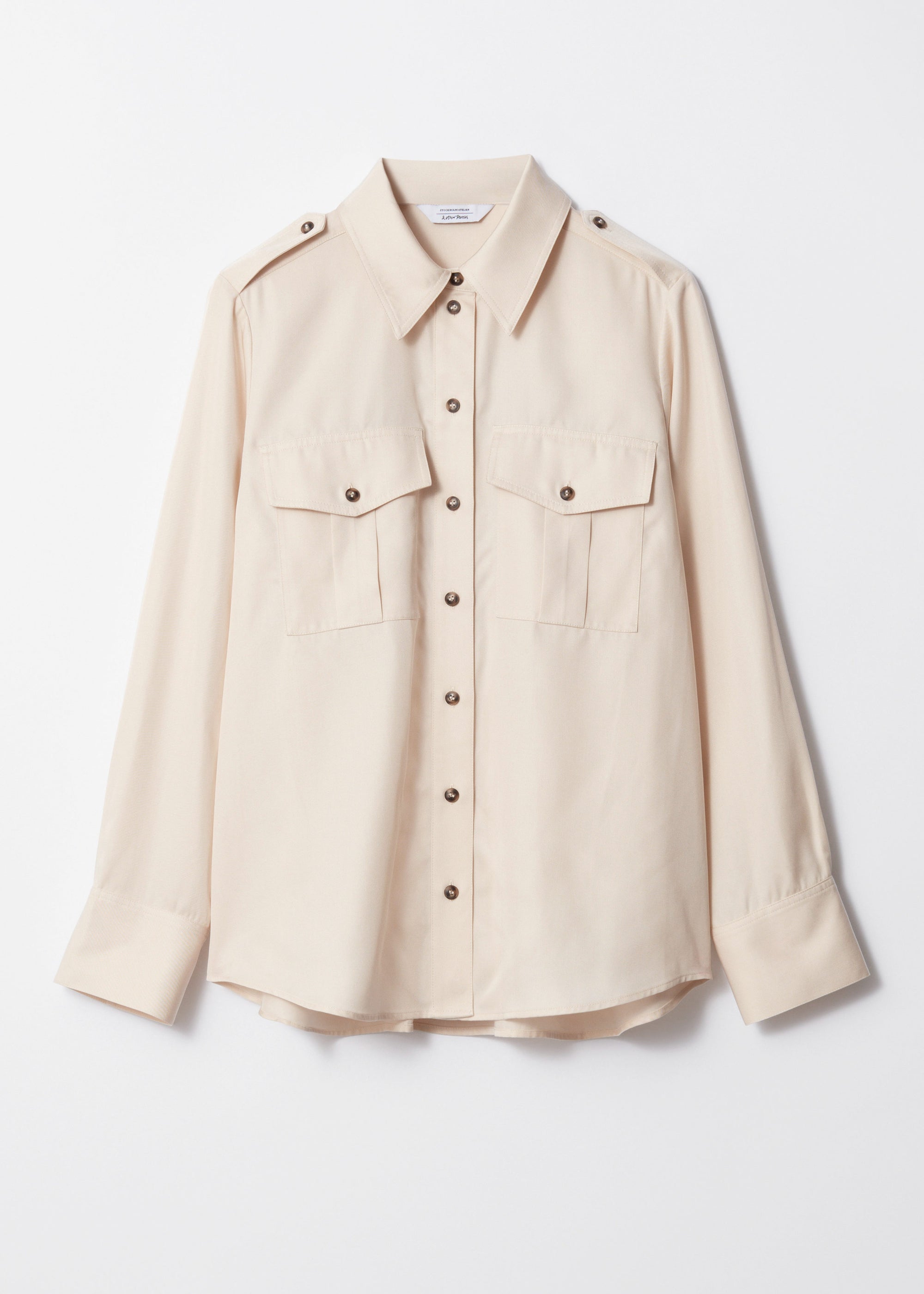 & Other Stories - Bob Utility Shirt - Beige -