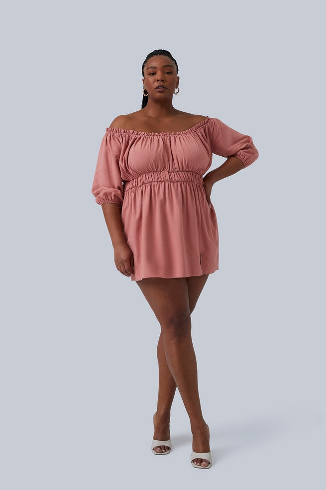 GIA/irl - Gianna Mini Dress - Blush -