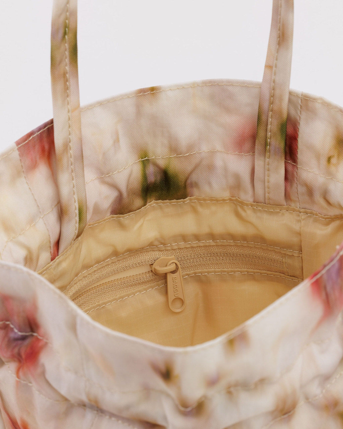 Baggu - Nylon Drawstring Bag - Abstract Floral -