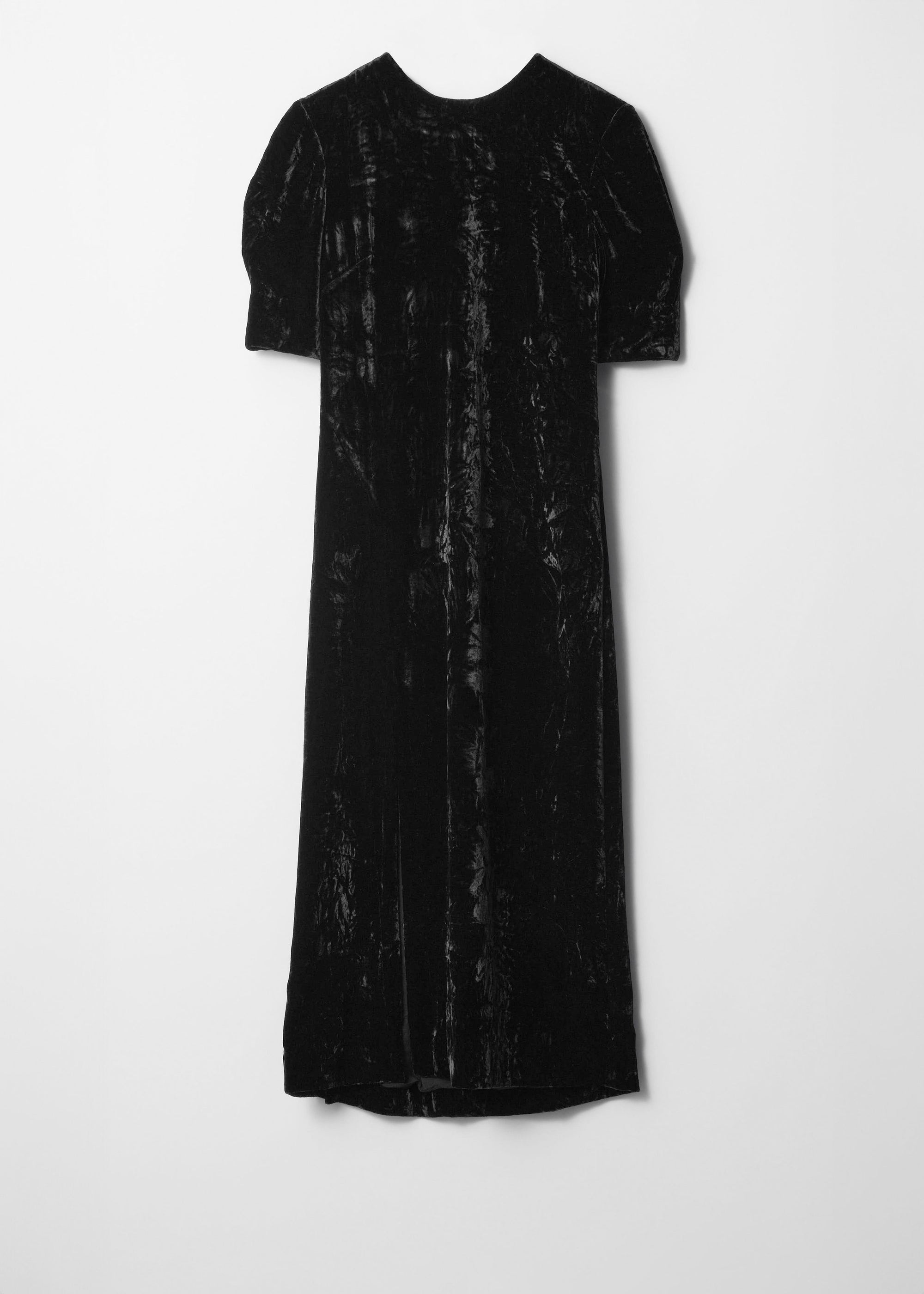 & Other Stories - Acelia Velvet Dress - Black -
