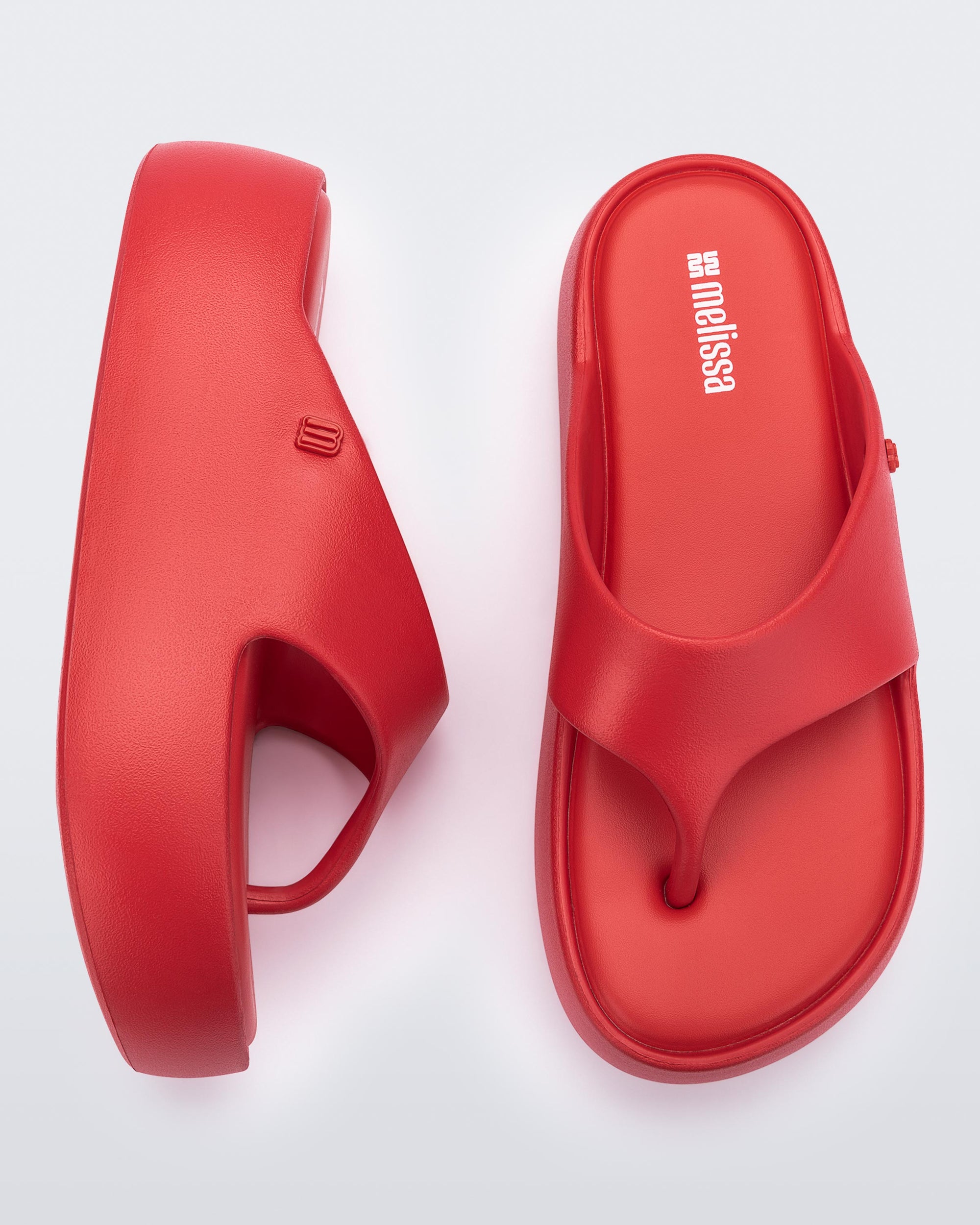 Melissa - Free Platform Thong - Red -