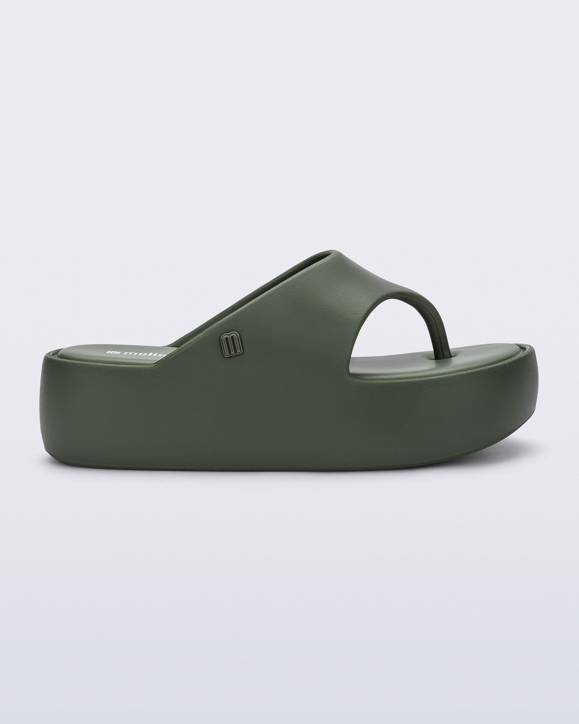 Melissa - Free Platform Thong - Green -