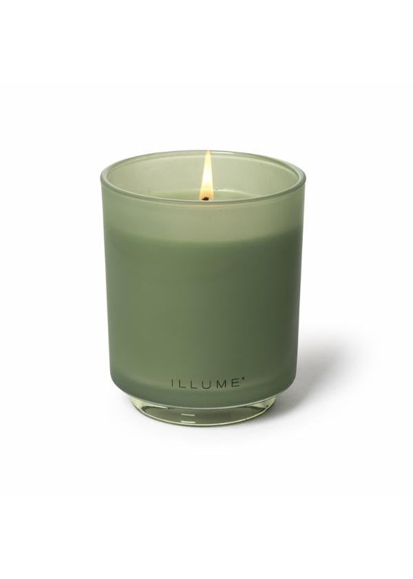 Hinoki Sage Boxed Glass Candle