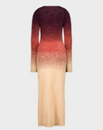Saemdi - Mira Gradient Fuzzy Knit Dress -