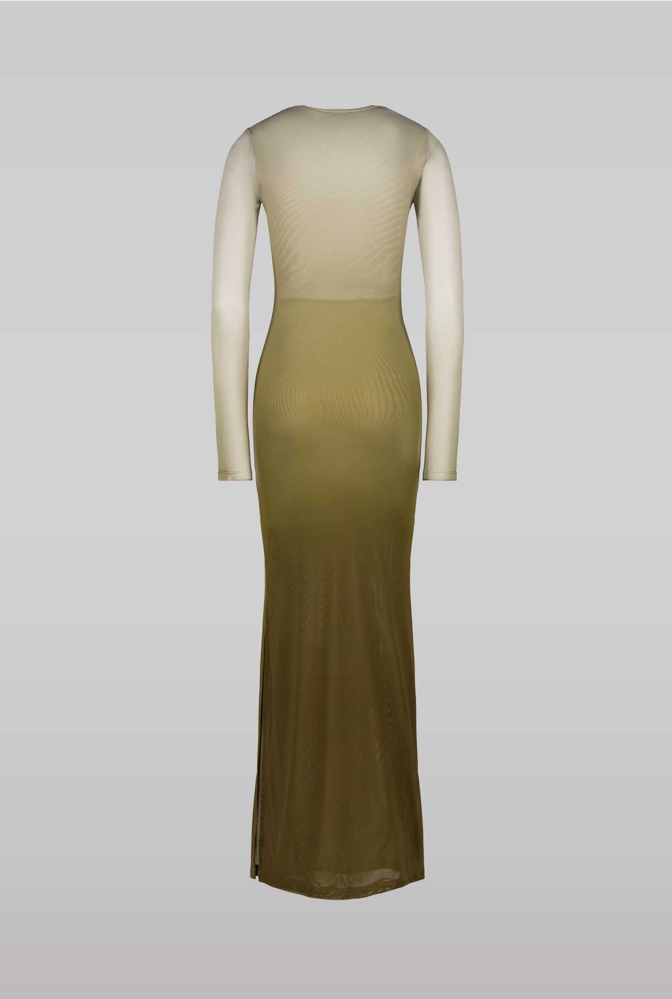 SAEMDI - ARLA GRADIENT MESH DRESS -