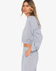 JBQ - Grayson Hoodie - Dusty Blue -