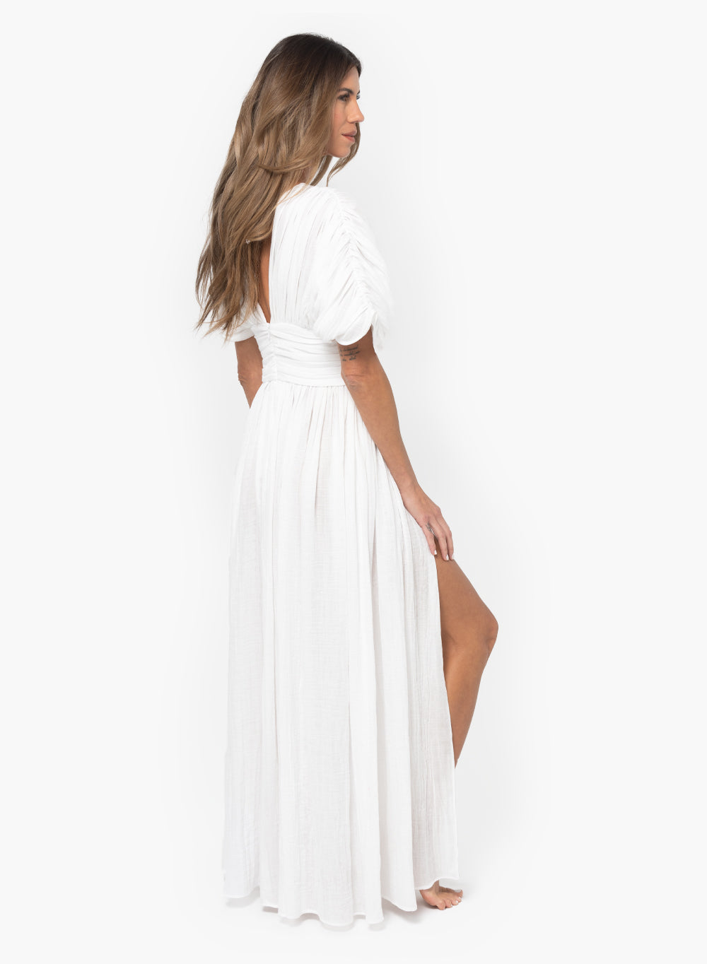 JBQ - Helena Dress - White -