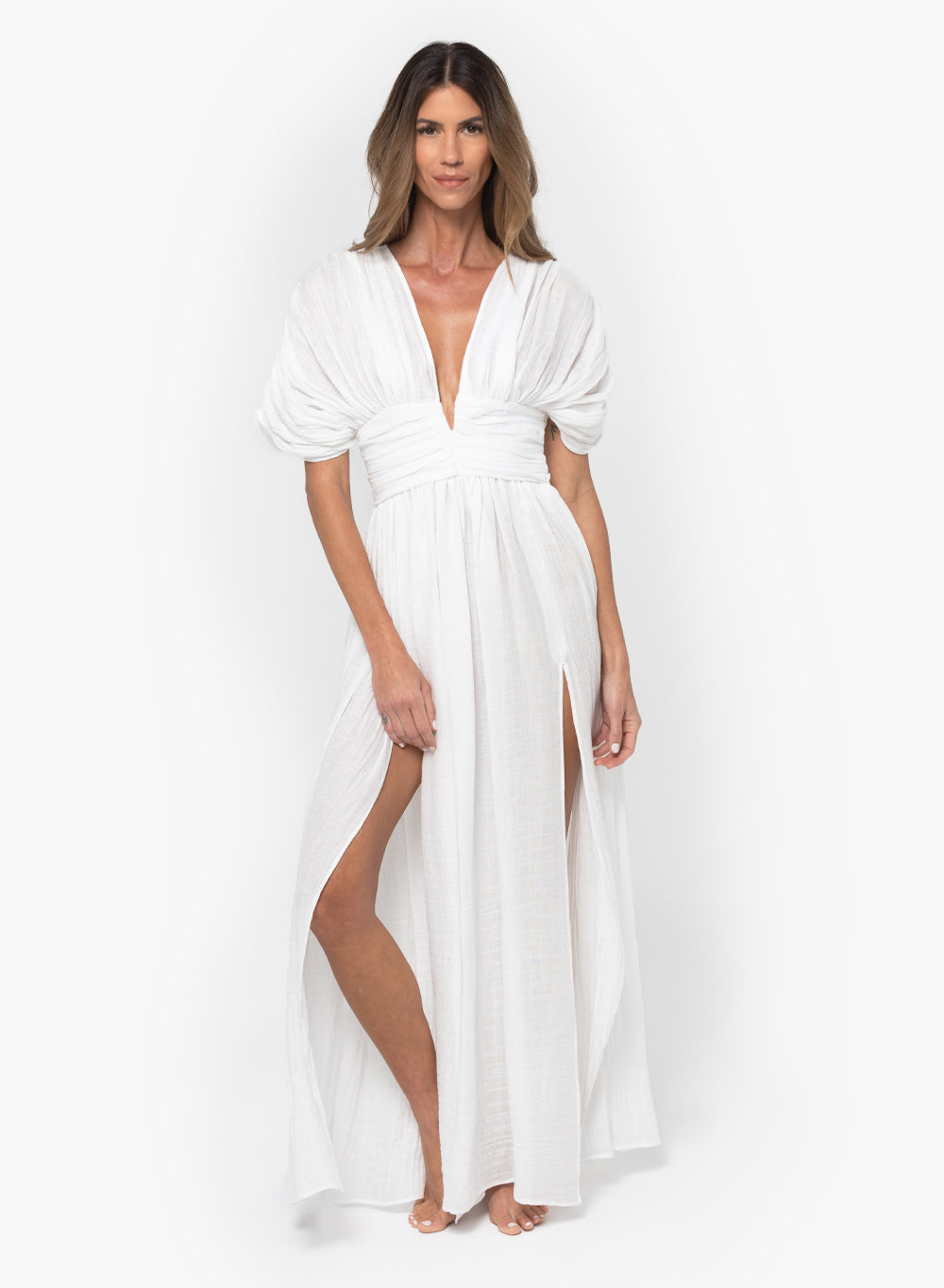 JBQ - Helena Dress - White -