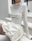 SAEMDI - CIEL DROP WAIST BUBBLE DRESS -