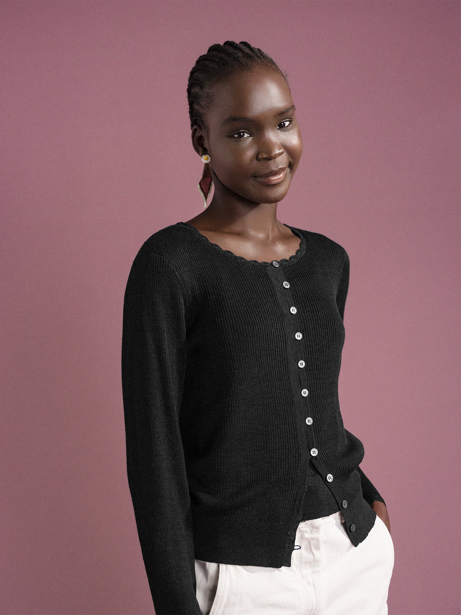 Hansel from Basel - Senna Cardigan - Black -