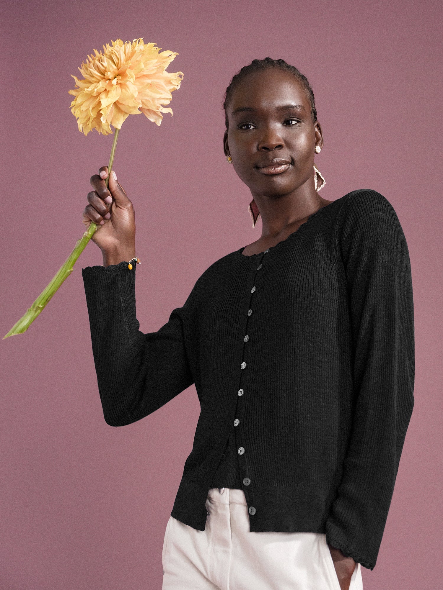 Hansel from Basel - Senna Cardigan - Black -