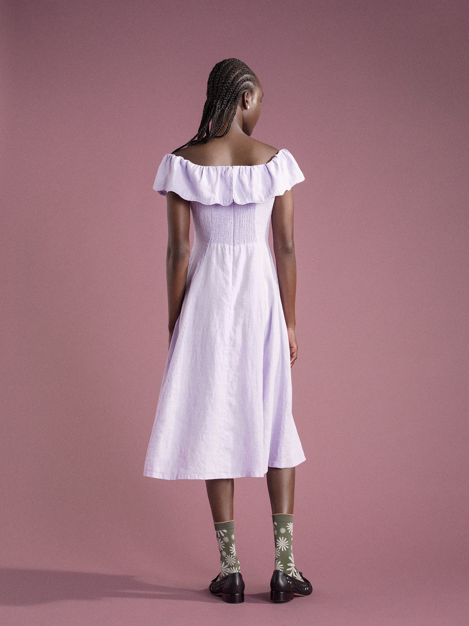 Hansel from Basel - Tansy Dress - Wisteria -