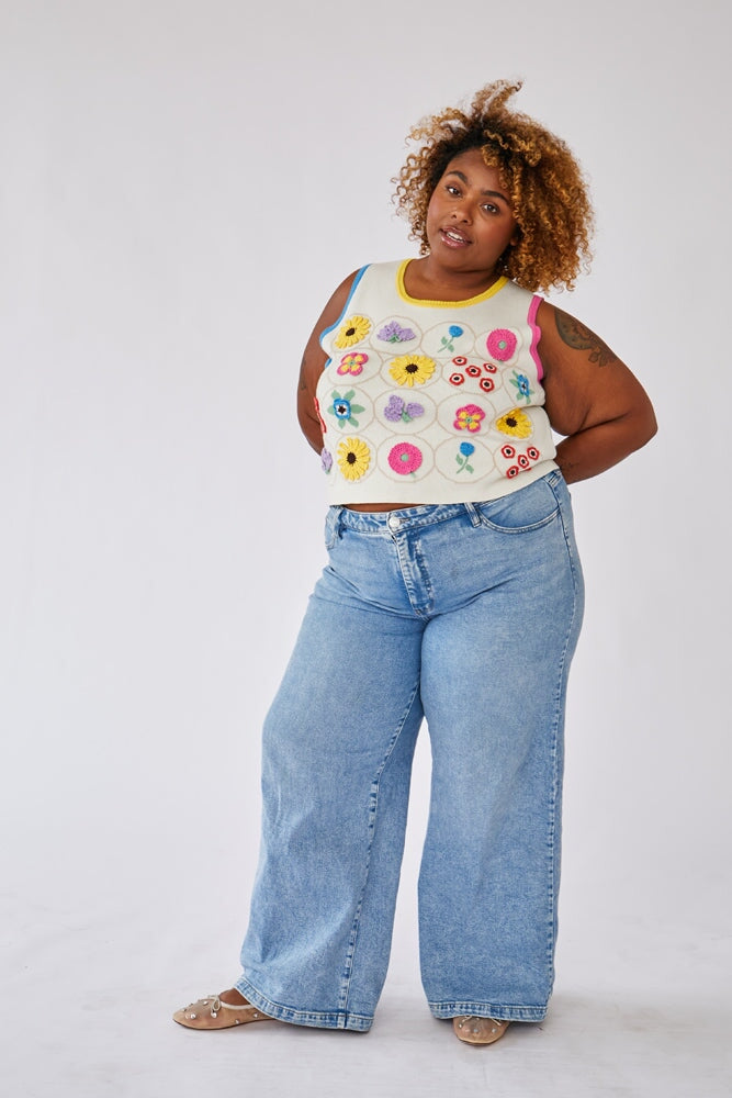 Rachel Antonoff - Loria Knit Shell Sweater -