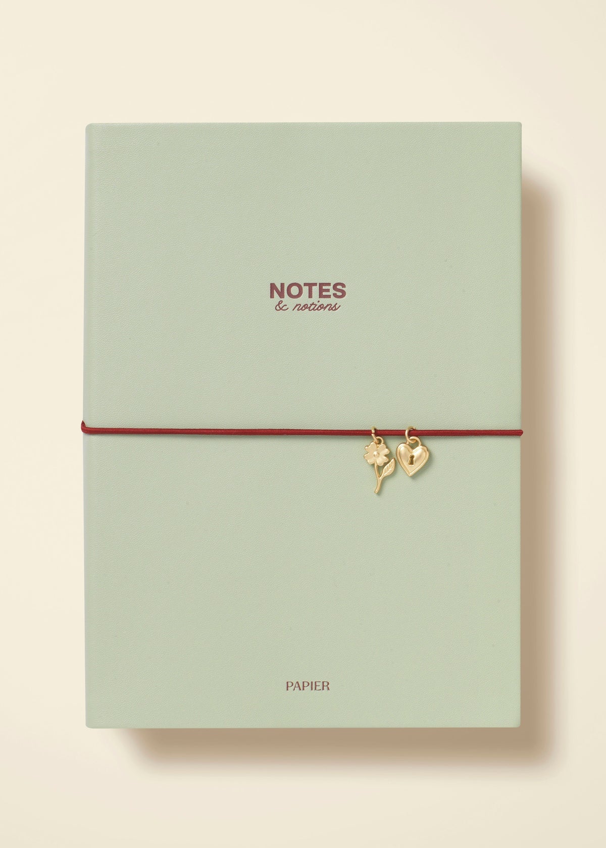 PU Lined Notebook - Moss &amp; Ink